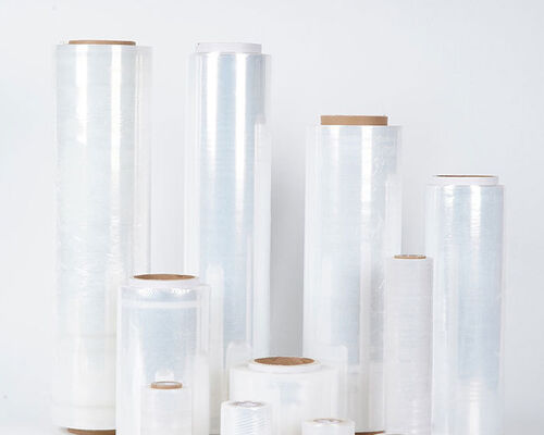 Eco-Friendly Large PE Stretch Film Food Grade Casting 30cm X 50m Heat Resistant Soft Waterproof Supermarket Promotion