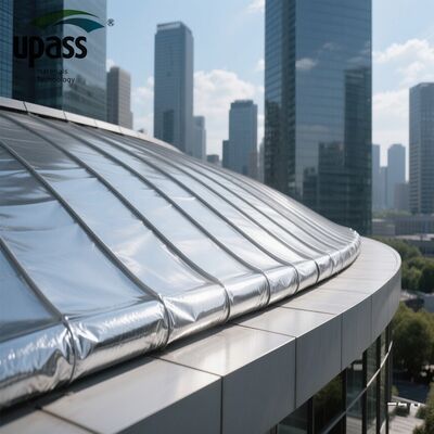 Weather-Resistant Anti-Aging Aluminum PET Plastic Film for Waterproof Membrane Warm Roof Sealing Reflective UV Resistant Cutting