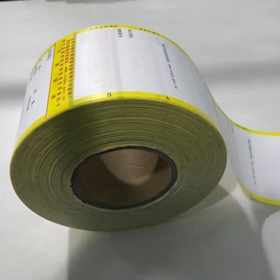 炎-抑制エアバッグの十字はラベルの印刷のためのフィルムを薄板にした