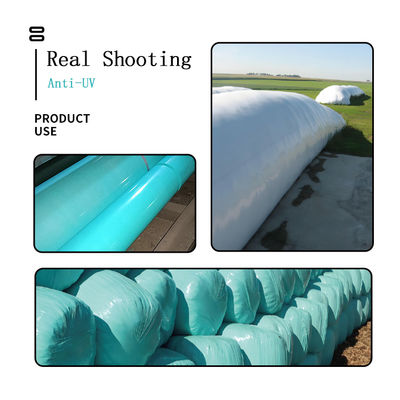 PE Silage Wrap Film 50cm UV Resistant for Agriculture Bale Packaging