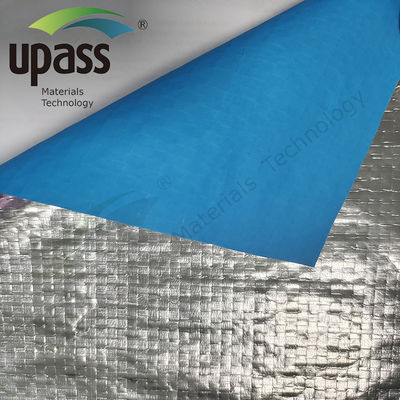 Radiant Barrier Insulation Roll with Aluminum Foil Reinforced PP Woven Fabric - 85/90/Custom GSM, Corrosion Resistant, Flame Retardant