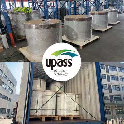 カッティングサービス ライトグレー ポリプロピレン リリースフィルム プラスチックフィルム 50MIC1050cm ロール ビチューメン防水膜屋根