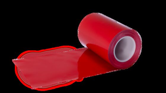 Good Transparent Foam Tape Double Sided Red PE Release Film Waterproof PE Release Film