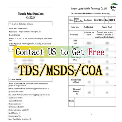 HDPE Perforable Film for SBS Waterproofing Membrane Customizable Width Hole Distribution Cutting Blow Molding Corona/Silicone