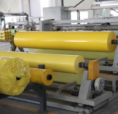 2.7 Meter Width Colorful Cotton Bale Wrapping Film 75mic Thickness Roll Blow Molding Upasschina Brand