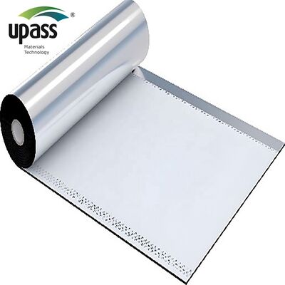 Weather-Resistant Anti-Aging Aluminum PET Plastic Film for Waterproof Membrane Warm Roof Sealing Reflective UV Resistant Cutting