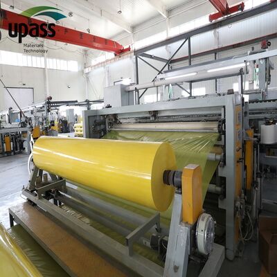 Manufacturer AB Agricultural Blow Molding PE Yellow Cotton Bale Wrap with High Quality AB Film