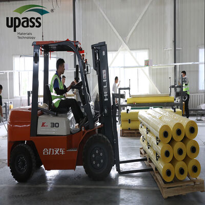 UV Resistant Cotton Module Wrap with RFID Tracking for Cotton Picker Outdoor Field Storage