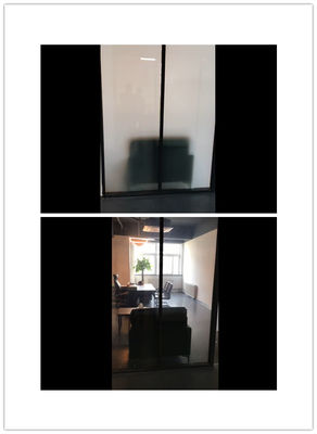ガラス適用自己接着PDLCスマートなフィルムの白い色
