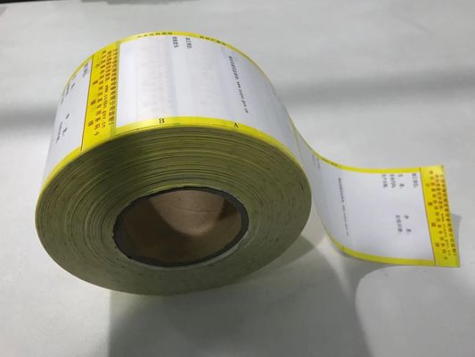 ラベルの印刷のための265umミルクの白い十字の薄板にされたフィルム