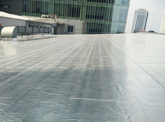 防水の適用シリコーンは金属で処理されたペット フィルムに塗った